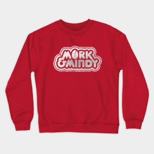 Mork & Mindy - 70s Show | Silver Finish Crewneck Sweatshirt